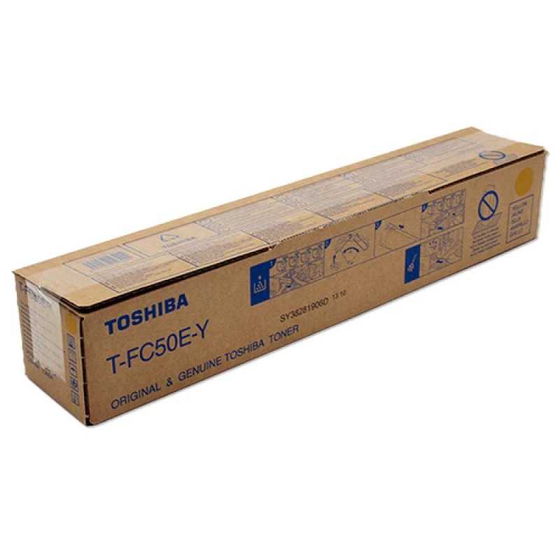 Toshiba T-FC50EY toner cartridge 1 pc(s) Original Yellow