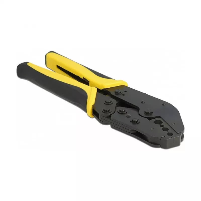 Coax Crimping Tool DeLOCK 90528 Universal for 4 Diameters Angled