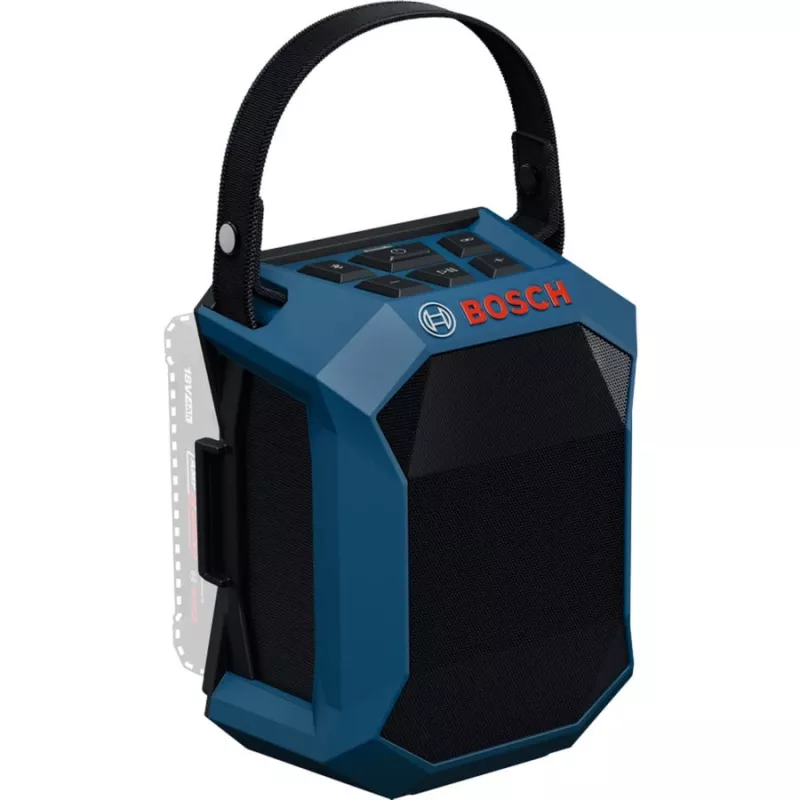 Portable jobsite radio Bosch GPB 18V-1 solo C (06014A7000) — 18V battery powered