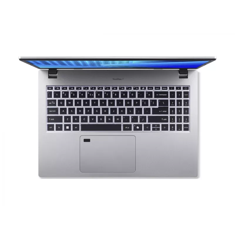 Laptop Acer TravelMate P2 TMP215-55 Intel Core Ultra 5 225U, 15.6 inch FHD, 16GB DDR5, 512GB SSD, Windows 11 Pro, Silver