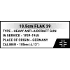Construction Set Cobi Blocks 10.5 cm Flak 39 — 339 pieces