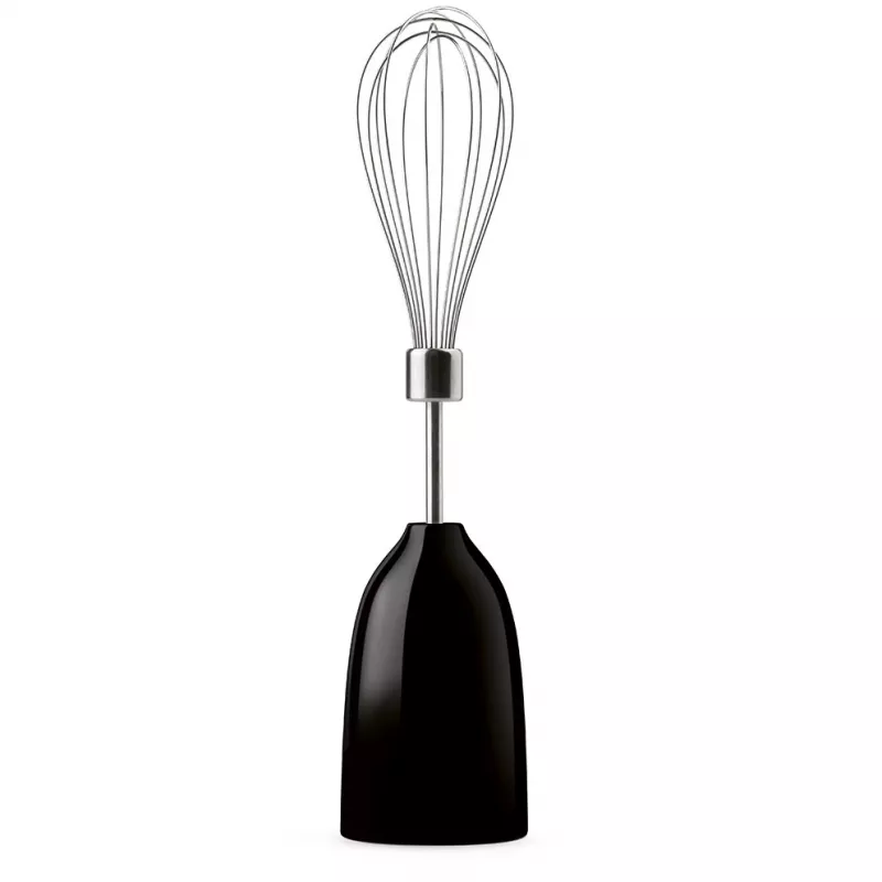 Immersion blender Smeg HBF03BLEU — 700 W hand blender, 1.4 L beaker, stainless steel blade, black