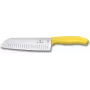 Kitchen Knife Victorinox Swiss Classic Santokumesser 17cm yellow