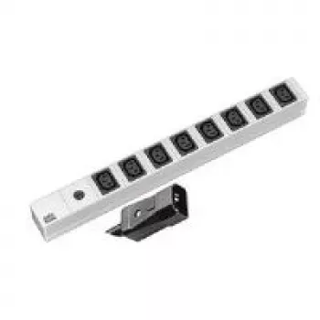 Power Extension Bachmann 19'' 2m 8 IEC320 C13 H05VV-F 3G 1.50mm²