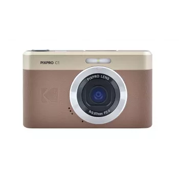 Kodak PIXPRO C1BN Digital Compact Camera - 13 MP - CMOS - Full HD - brown (C1BN)