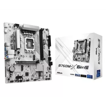 Motherboard ASROCK B760M-X GEN5 mATX for LGA1700, 2× DDR5, DisplayPort & HDMI