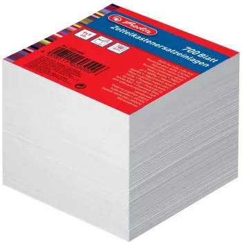 Note Paper Square Herlitz 1603000 White 700 Sheets Self-adhesive