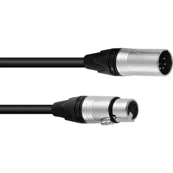 XLR 5-pin DMX cable PSSO 10 m with Neutrik connectors