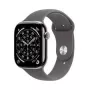 Smartwatch Apple Watch Series 11 GPS + Cellular 42mm Natural Titanium Case with Stone Grey Sport Band