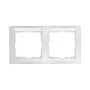 Wall plate / switch cover berker 10228919, White, Duroplast, 80.5×151.5 mm, pack of 10