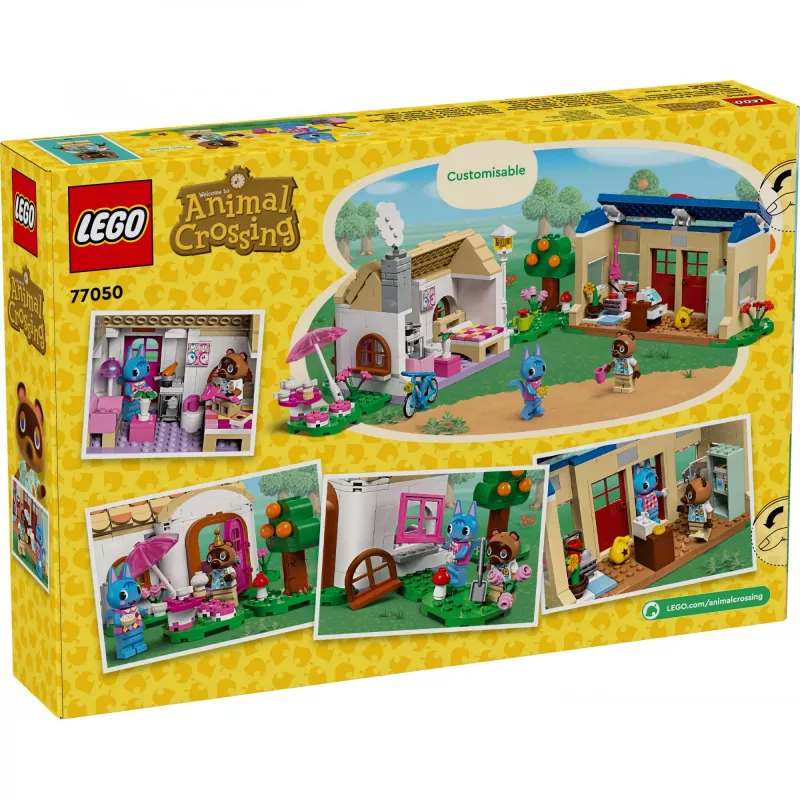 Construction toy LEGO 77050 Animal Crossing Nook's Shop Sophie's House set – modular playset