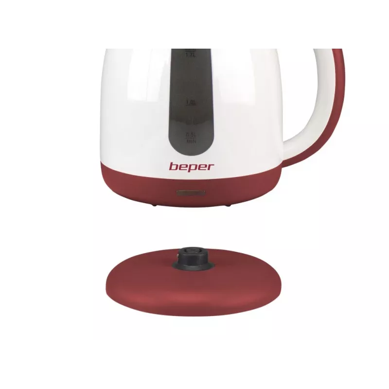 Electric kettle Beper 1.7L 2200W Black