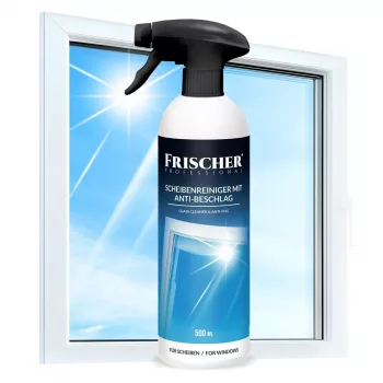 Glass cleaner FRISCHER FR00233_500 0.5 L with anti-vapour function