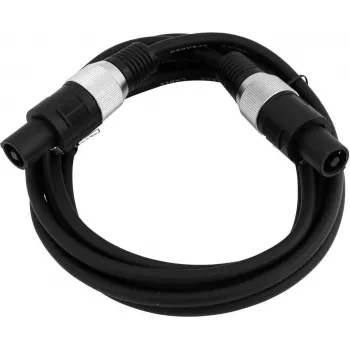 Speaker cable Omnitronic 2 x 2.5 mm², 5 m, black