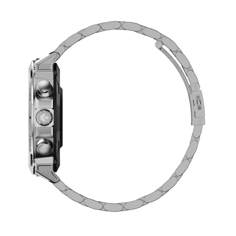 Smartwatch Garett Atom Silver Steel