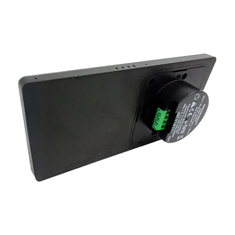 Wall Display Shelly Wall Display X2 WiFi/BLU black with H&T – Dual Control Panel