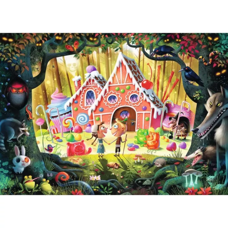 Jigsaw Puzzle Ravensburger Hansel and Gretel by Dean Macadam – 1000 pieces, Ravensburger 12000415