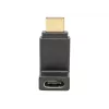 Tripp Eaton Tripp Lite Series USB C to USB Type C Adapter Converter Right Angle M/F 10Gbps 3A - USB-Adapter - 24 pin USB-C (M)