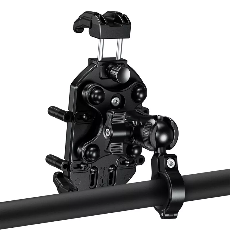Passive holder UleFone Armor Mount Pro for mobile phones — bracket mount, for bicycle and scooter, black