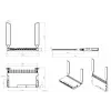 Mikrotik L009UiGS-2HaxD-IN wireless router Gigabit Ethernet Single-band (2.4 GHz) Red