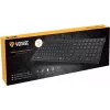 Wireless keyboard YENKEE YKB 2000 CSBK — slim compact design, wireless connection