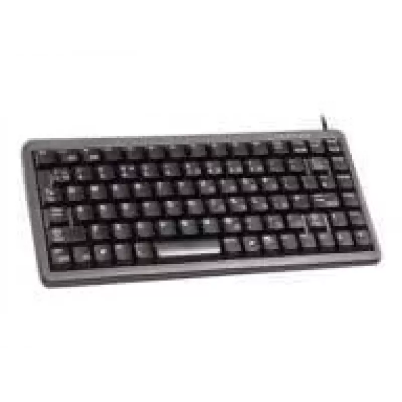 CHERRY Compact , Combo (USB + PS/2), DE keyboard Office USB + PS/2 QWERTY Black