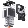 CPU cooler Jonsbo CR-1400 DV2 with 120mm fan, black