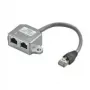 Wentronic Goobay Cable-Splitter (Y-Adapter) - Beschaltung CAT 5 Ethernet + ISDN, Shielded (68909)