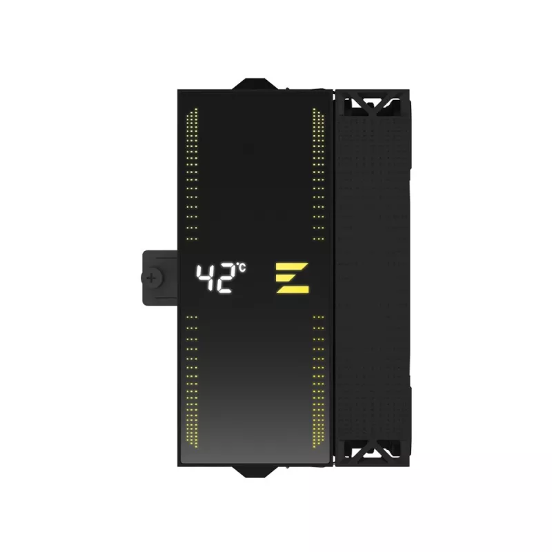 Zalman Raffreddatore per Processore CNPS13X DS, Dissipatore CPU, Black