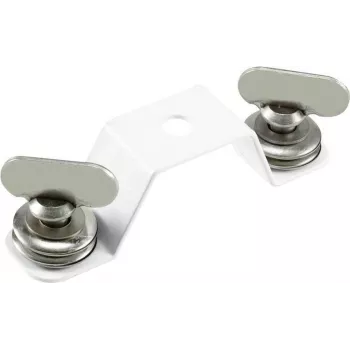 Mounting bracket EUROLITE Omega-Bügel 46 ws 51786564, metal omega yoke for lighting fixtures