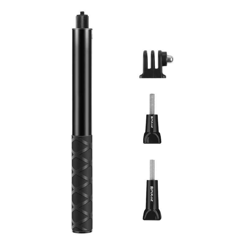 Metal selfie stick Puluz 110 cm for Insta360 One RS / X2 / X3 / X4 — 110 cm length, metal construction