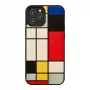 Phone case man and wood for iPhone 12 Pro Max — wooden black protective cover