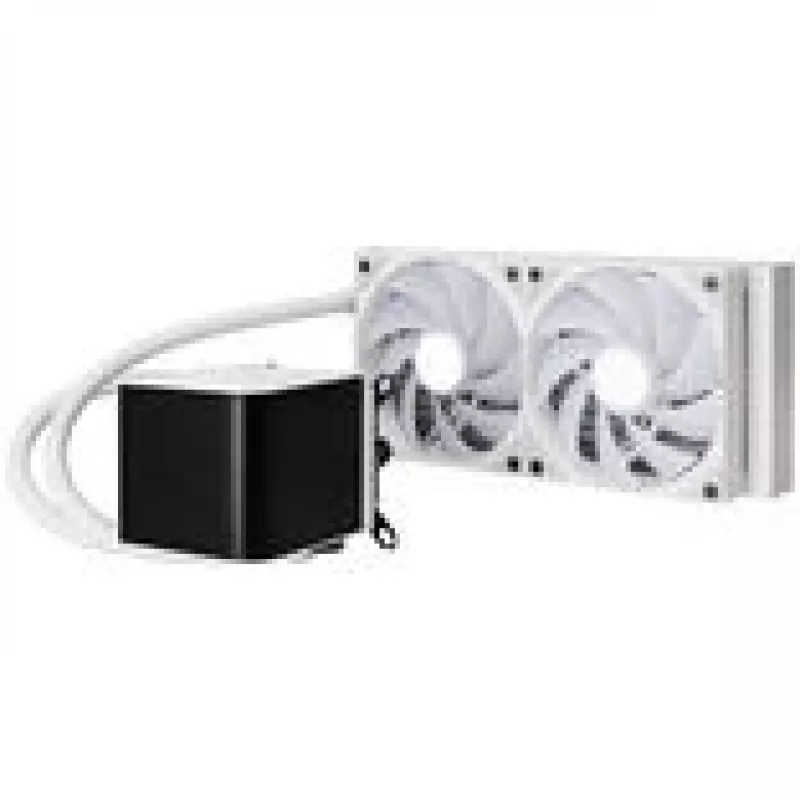 Jonsbo D32 STD PC-Enclosure + TRYX PANORAMA Complete Liquid Cooling, ARGB - 240mm, White