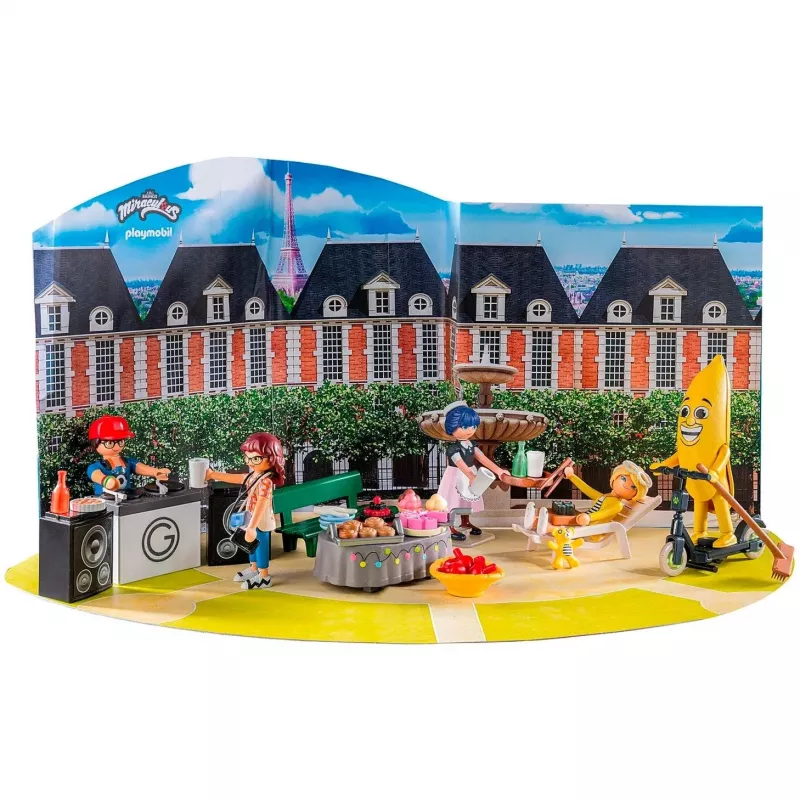 Figures set Miraculum 71344 Advent Calendar: Miraculous: Picnic in Paris