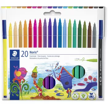Permanent marker Bullet tip Staedtler 326 C20 Assorted colours