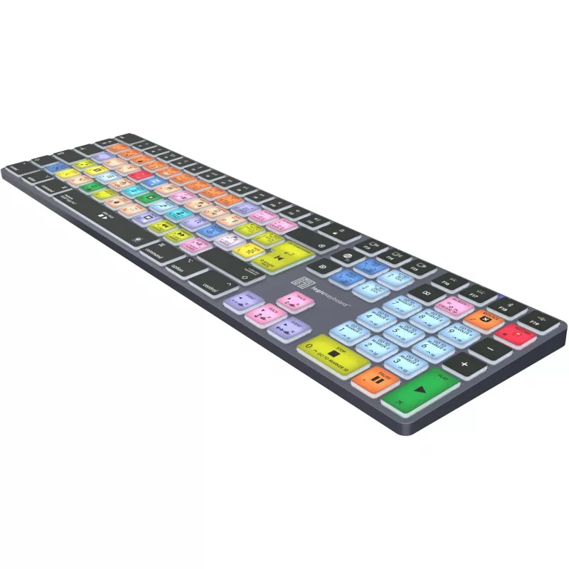 Keyboard LogicKeyboard Apple Logic Pro X2 Titan DE Mac — LKB-LOGXP2-TM-DE, German layout
