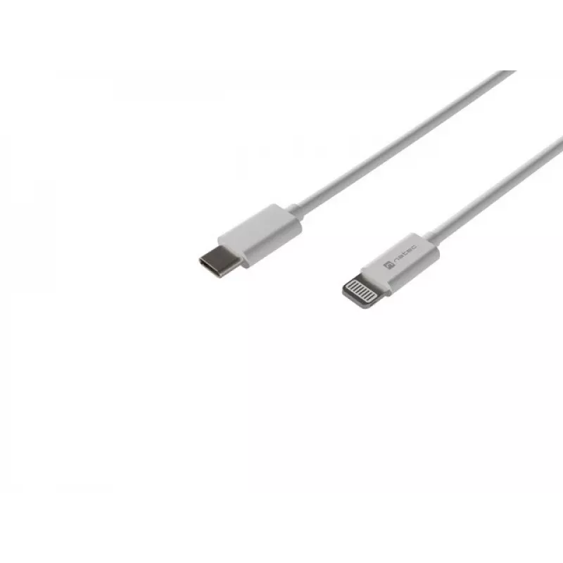 Cable USB Natec USB-c Lightning 1 M White (NKA-2150)