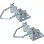 Mastfoot Clamp S/CONN ShiverPeaks 89857-SET steel galvanised for masts up to 60 mm