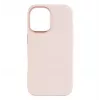Back cover FIXED for Apple iPhone 16 Liquid silicon Pink with MagFlow slim protective case