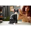 LEGO set Ideas 21349 Tuxedo Cat building kit — collectible brick model, display piece