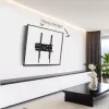 Wall TV mount MACLEAN MC-748A VESA 100x100–400x400 mm Tilt Black Load up to 45 kg