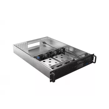 Lanberg SC01-6502-12B 2U Rackmount Server Chassis E-ATX 7 Fans Black