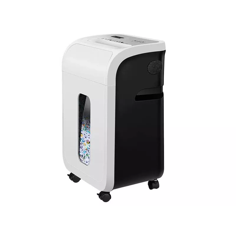 Office document shredder TRACER TRANIS47633 White — 4x12 mm cross-cut, 14-sheet capacity, 20 L basket