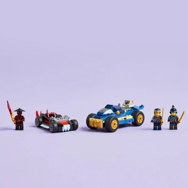 Building Blocks Ninjago 71840 Racing Duel Rogue vs Drix