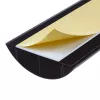 Cover strip aluminum MACLEAN MC-814 B black — cable organizer trim