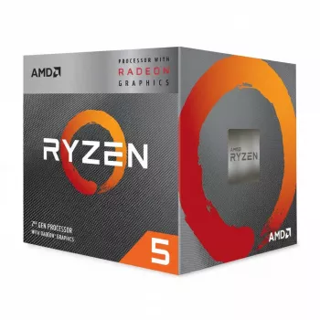 Ryzen 5 3400G - 3.7 GHz - 4 cores - 8 Threads - 4 MB Cache-Memory - Socket AM4 - Box