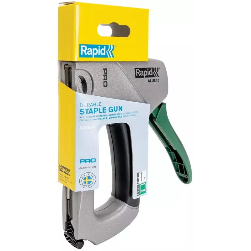 Staple Gun Rapid ALU840 6–14MM