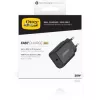 Wall Charger OTTERBOX 20W USB-C with USB Power Delivery, Black (78-81338)