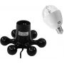 LED set EUROLITE BC-1 RGB Black Hexopus Socket — RGB LED lighting set for effects