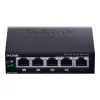 D-Link DGS-1005P/E network switch Unmanaged Gigabit Ethernet (10/100/1000) Power over Ethernet (PoE) Black
